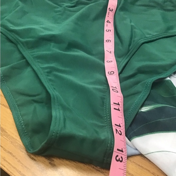 Acogna 2XL plus size green Tankini swimsuit NWT - Picture 4 of 11